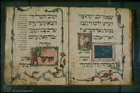 Photograph of: Sassoon Spanish Haggadah : Fol. 37v.