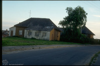 Photograph of: Wooden Synagogue in Musninkai.