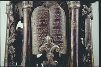 Photograph of: Torah finials.