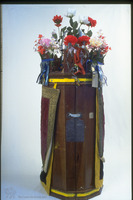 Photograph of: Torah case.