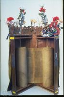 Photograph of: Torah case.
