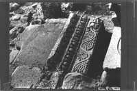 Photograph of: Kanaf Synagogue : Lintel and Jumb.