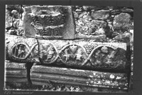 Photograph of: Korazin Synagogue : Convex Frieze.