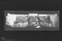 Photograph of: Gush Halav Synagogue : lintel.
