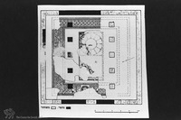 Photograph of: Isfiya Synagogue : Plan of the site from: Ilan T., Ancient synagogues in Israel, 1991, p.234 (Heb).