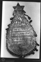Photograph of: Torah finials.
