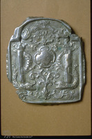 Photograph of: Torah shield.