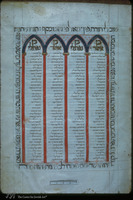 Photograph of: Perpignan Bible : Fol. 3.