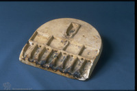 Photograph of: Hanukkah lamp.