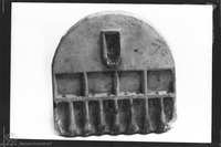 Photograph of: Hanukkah lamp.