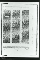 Photograph of: Samuel Ibn Musa Vatican Bible : Fol. 9v.