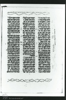 Photograph of: Samuel Ibn Musa Vatican Bible : Fol. 129v.