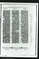 Photograph of: Samuel Ibn Musa Vatican Bible : Fol. 180v.