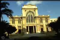 Photograph of: Eliyahu Hanavi Synagogue and community building in Alexandria : Exterior, Facade.