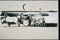 Photograph of: Akselrod, Illustration for "The Children of Jewish Commune" by L.Neiman.
