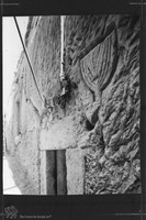Photograph of: Wall carving of a Menorah from Beth Shearim.