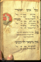 Photograph of: JTS Passover Mahzor : Fol. 85.