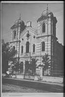 Photograph of: Synagogue in Becej : Street facade (Archive).