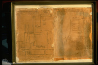 Photograph of: Melach (mellah) plan for Eruv.