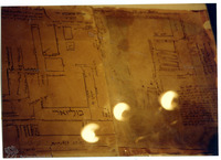 Photograph of: Melach (mellah) plan for Eruv.
