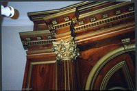 Photograph of: Synagogue in Avignon : Interior, Decoration, Fragment.
