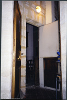 Photograph of: Synagogue in Avignon : Door leading from Rabbi's office to the Synagogue hall.