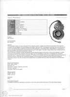 Photograph of: Dedicatory plaque : Description.