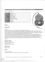 Photograph of: Dedicatory plaque : Description.