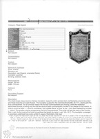 Photograph of: Ten Commandments plaque : Description.