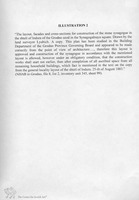 Photograph of: Description of the Great Synagogue in Indura.