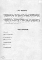 Photograph of: Description of the Der-Meyer Synagogue in Kamenets Litovskii.