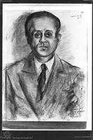 Photograph of: Portrait of Maksymilian Goldstein.