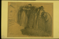 Photograph of: Pann (Pfeffermann), A Group of Jewish Men : Lithograph.