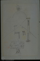 Photograph of: Sgan-Cohen, Facing East : Pencil on paper.