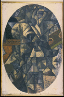 Photograph of: Ryback, Cubist composition.