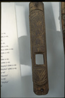 Photograph of: Mezuzah cover.
