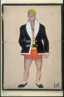 Photograph of: Aizenberg, Sportsman, costume design.