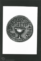 Photograph of: Coins of the Jewish War : Obverse Shekel.