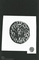 Photograph of: Herod Antipas's Coins : Obverse Quarter denomination, Galilee, Tiberias.