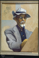 Photograph of: Raskin, Self portrait.