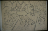 Photograph of: Inger, lllustration for the story "Jade" by Mendele Mokher Sforim.