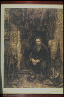 Photograph of: Struck, Sitting Jew (Picture of an old Jew).
