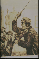 Photograph of: Inger, Violinist. Illustration for "Wandering stars" by Sholem-Aleikhem.