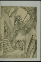 Photograph of: Zaltsman, Staircase. A sketch for the scenery to the film "Private Affair".