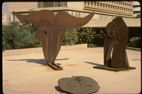 Photograph of: Kadishman, The Sacrifice of Isaac.