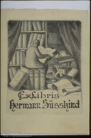 Photograph of: Ex libris of Hermann Süsskind.