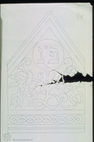 Photograph of: Copy of a tombstone from Chashniki.