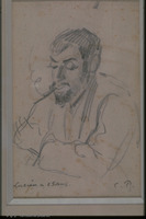 Photograph of: Pissarro, Lucien the son of the artist, at the age of 25.