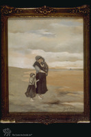 Photograph of: Israels, Mother with Children on the Sea Bank.