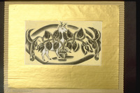 Photograph of: Altman, Drawing for a concert program.